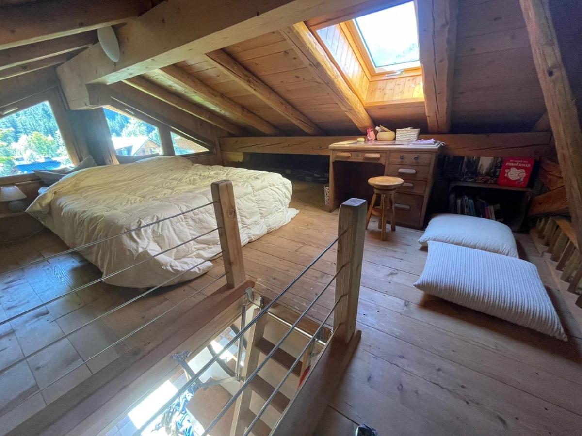 Magnifique Chalet Dans La Vallee De Chamonix Servoz Exterior foto
